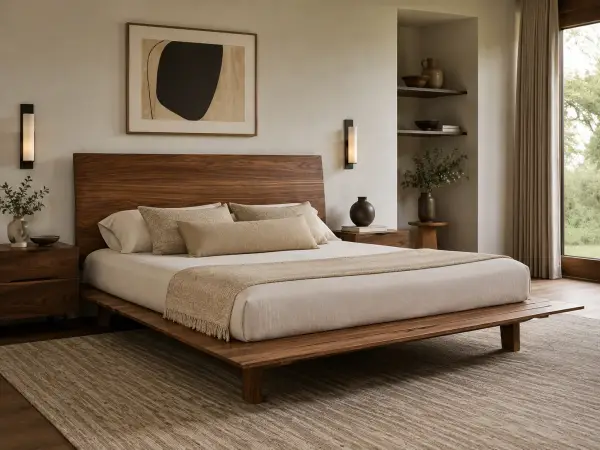 Cama para colchón de 160x200 Sottiletto by Horm