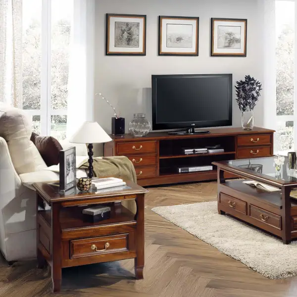 Mueble TV 6 cajones Clasico Wiggle Keen Replicas