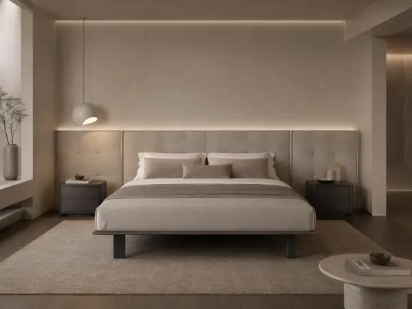 Base de cama JUD en abedul y estructura metálica