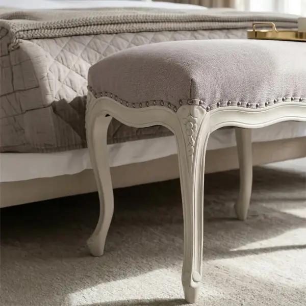 Pie de cama tapizada La Rochelle