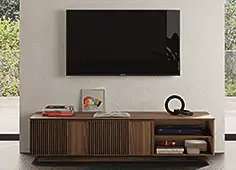 Mesa de tv Jazz nogal