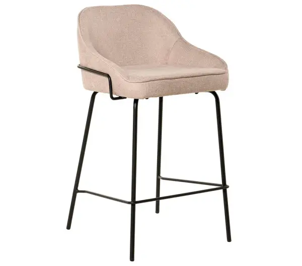 Taburete para barra de cocina beige Nyra