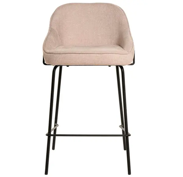 Taburete para barra de cocina beige Nyra