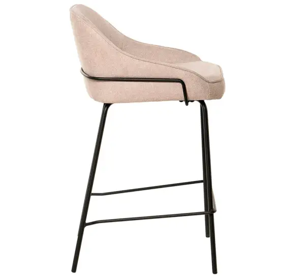 Taburete para barra de cocina beige Nyra