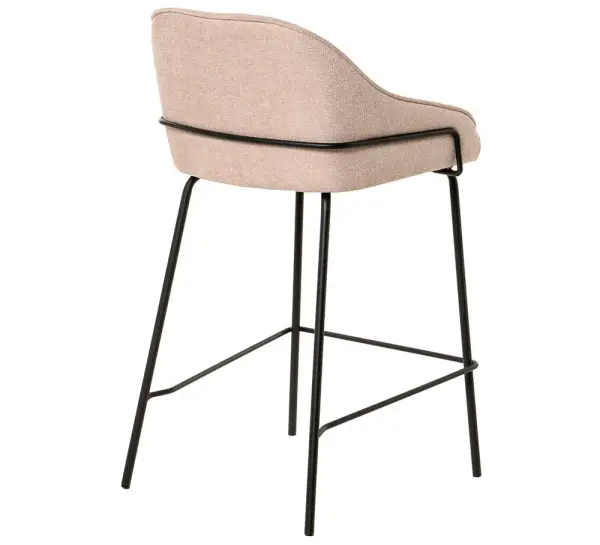 Taburete para barra de cocina beige Nyra