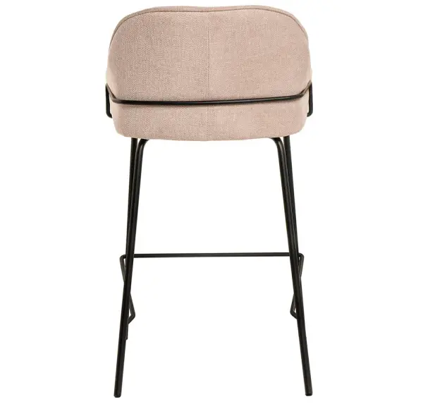 Taburete para barra de cocina beige Nyra