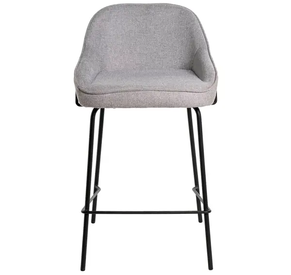 Taburete para barra de cocina gris claro Nyra