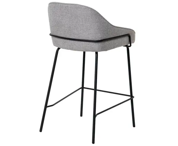 Taburete para barra de cocina gris claro Nyra