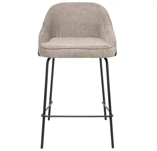 Taburete para barra de cocina taupe Nyra