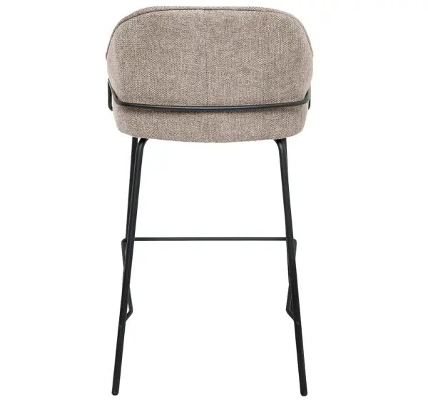 Taburete para barra de cocina taupe Nyra