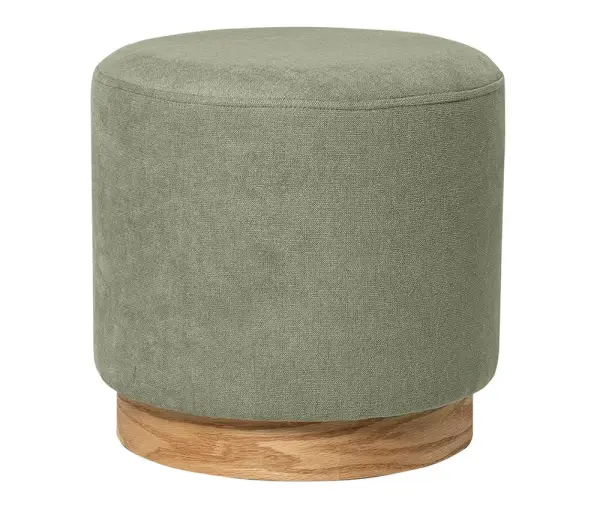 Puff tapizado menta Sangu