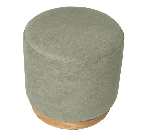 Puff tapizado menta Sangu