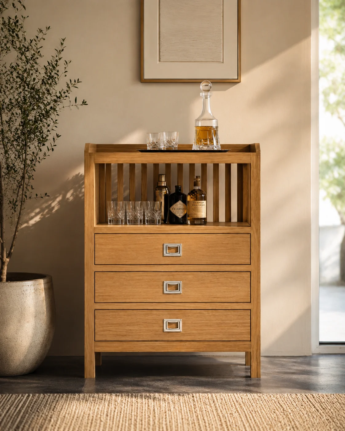 Mueble auxiliar nórdico Sildavia