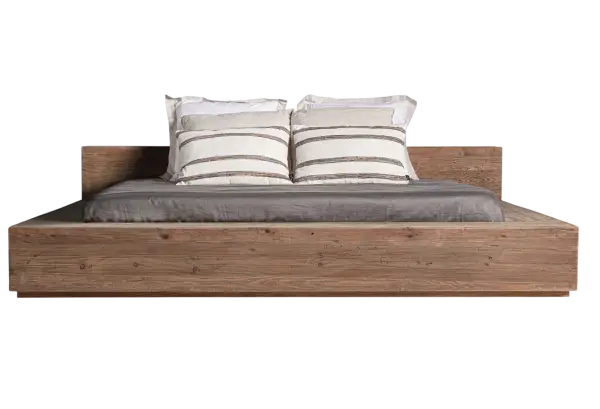 Cama de madera Truel para colchón de 180x200
