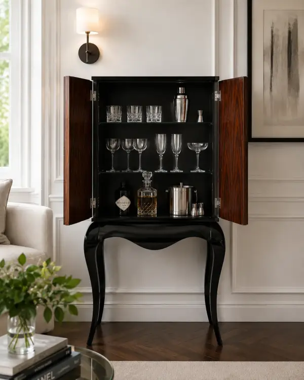 Mueble bar 2 puertas clásico Mesina