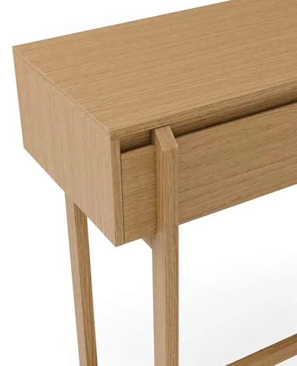 Consola 1 cajón roble Pacific