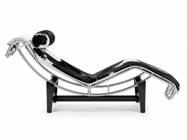 Chaise Longue piel de vaca natural