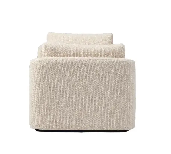 Banco pie de cama Beaumont tapizado bouclé