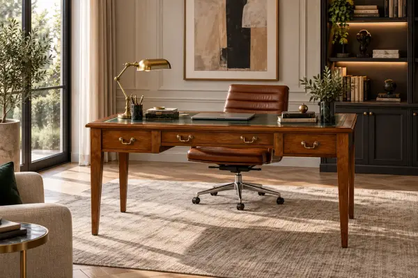 Mesa de escritorio clásica Sheffield
