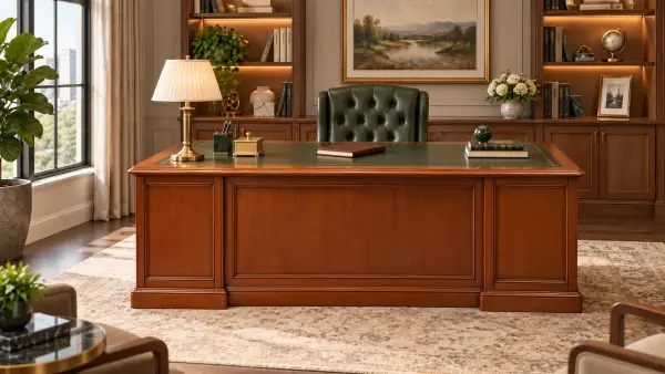 Mesa de escritorio hughes clásica