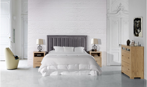 Dormitorio tapizado Souquet Domain