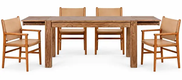Mesa de comedor Salford 160X200 madera de sheesham