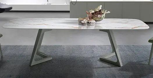 Mesa de comedor porcelánico Nil Fix