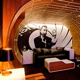 Decoración al estilo 007