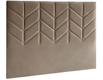 Cabecero acolchado Chevron