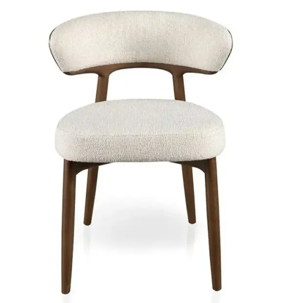 Silla Elba madera tapizada