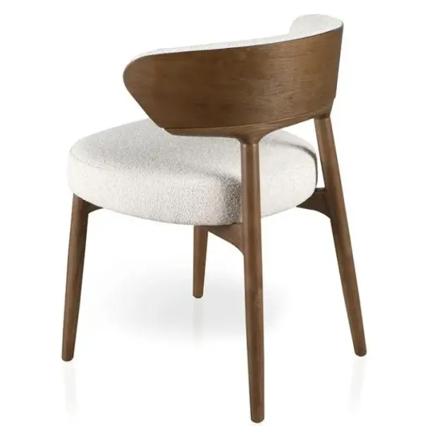 Silla Elba madera tapizada