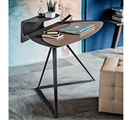 Mesa de escritorio acero Storm Cattelan Mesa de escritorio acero Storm Cattelan