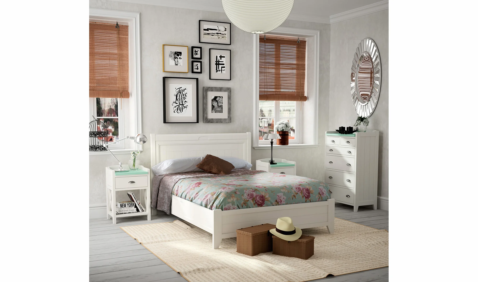 Dormitorio colonial Verona