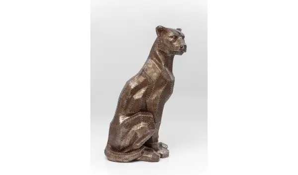 Figura decorativa Sitting Cat Rivet cobre