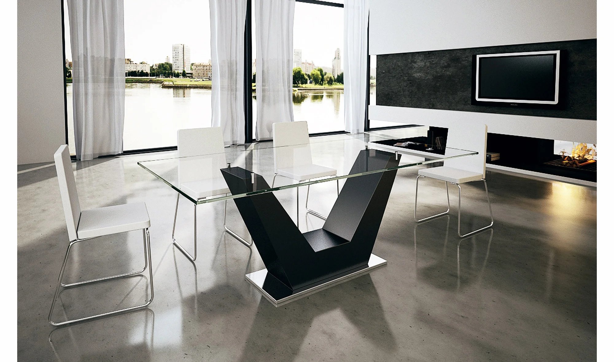 Mesa de Comedor Moderna Virano
