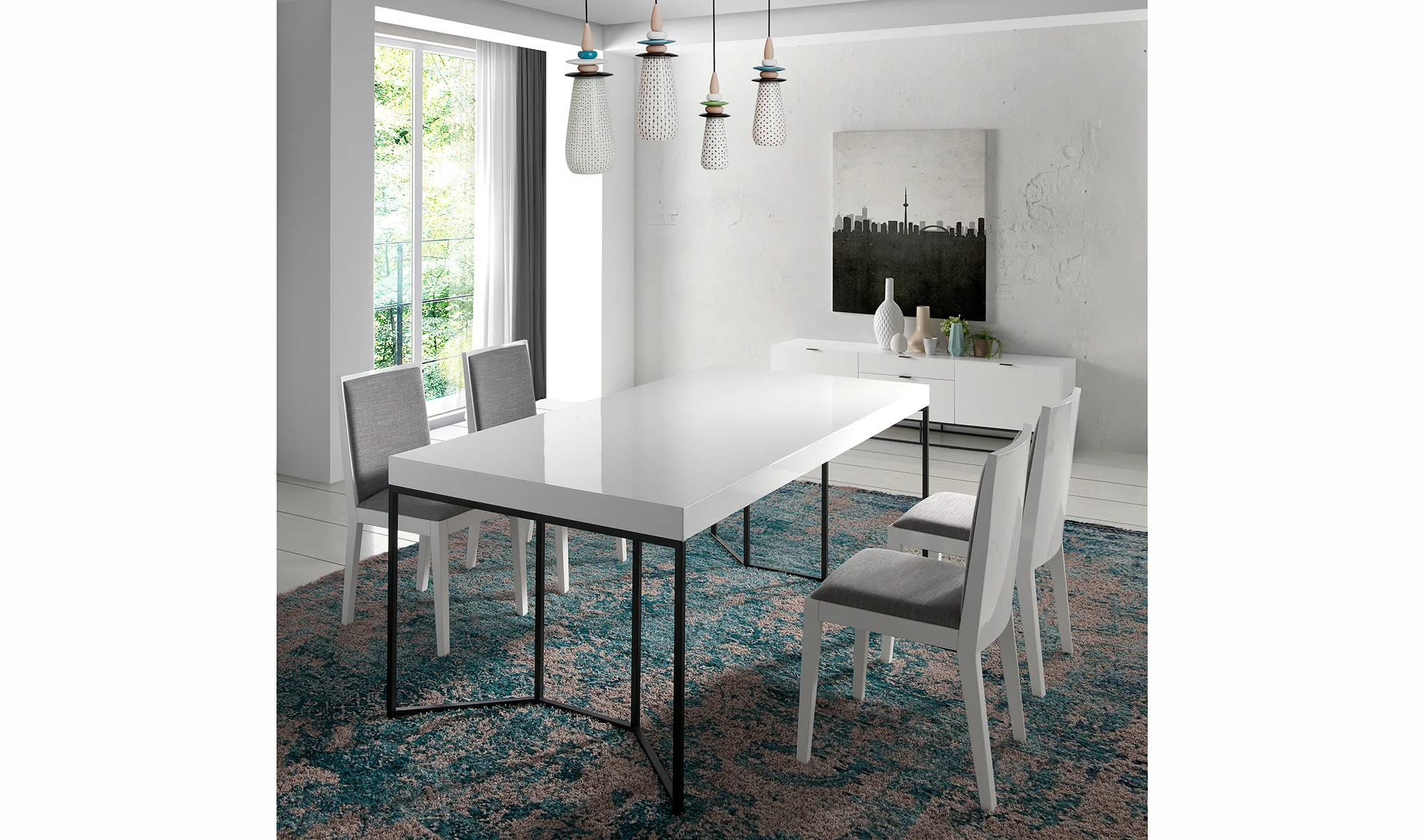 Mesa de comedor moderan neo