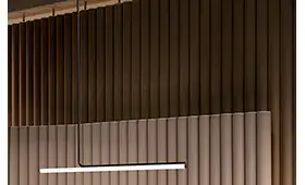 Lámpara de techo de 120 Ambrosia negra