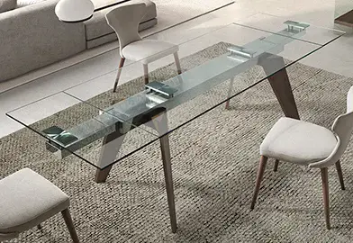 Mesa de comedor extensible Tolova