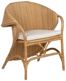 Sillón natural ratán decoración Sillón natural ratán decoración