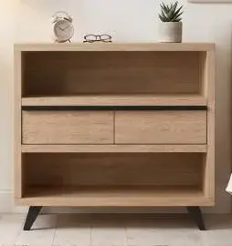 Mueble auxiliar 2 cajones nórdico Borgen Mueble auxiliar 2 cajones nórdico Borgen