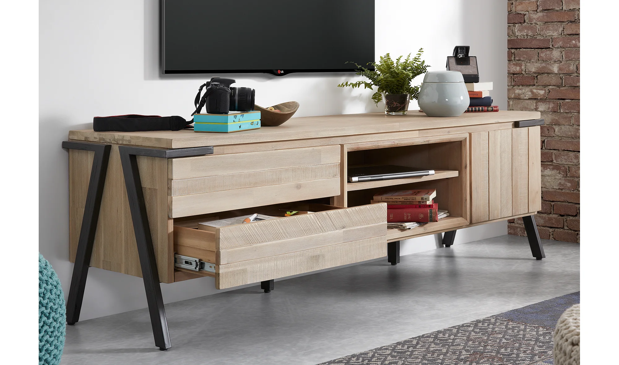 Mueble tv vintage Disset
