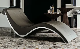 Chaise longue de diseño Sylvester Cattelan