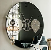 Espejo reloj de diseño Times Cattelan Espejo reloj de diseño Times Cattelan