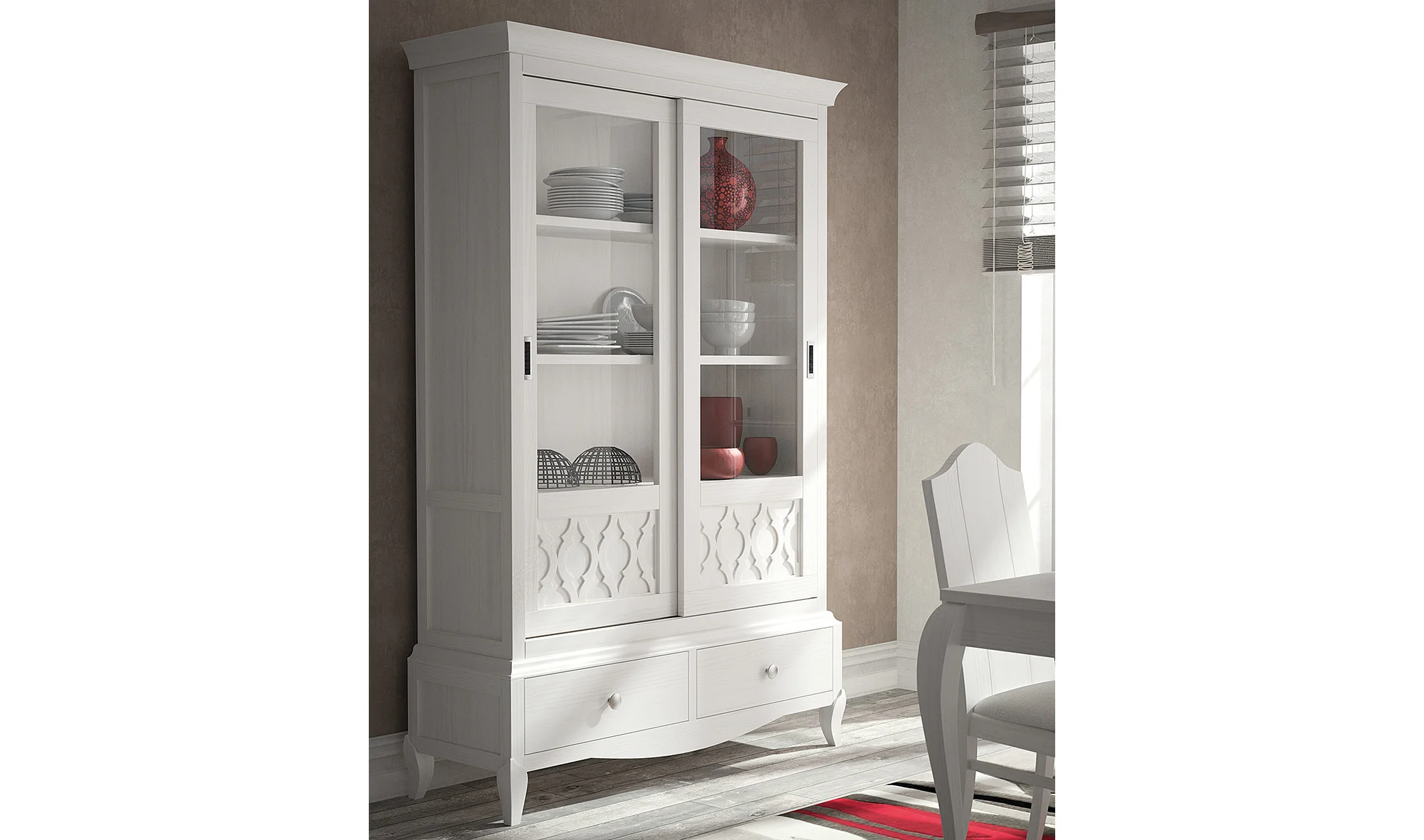 Vitrina colonial Basilea I
