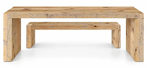 Mesa de comedor Denver de madera centenaria Mesa de comedor Denver de madera centenaria