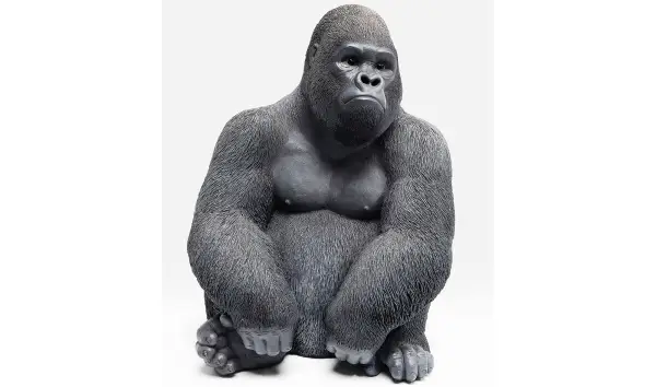 Figura decorativa Monkey Gorilla Side mediano