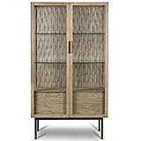 Vitrina 2 Puertas Tribal Busa étnica Vitrina 2 Puertas Tribal Busa étnica