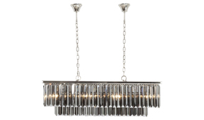 Lmpara de techo Smoky Lounge rectangular Kare