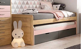 Cama nido 2 cajones infantil Poppy Cama nido 2 cajones infantil Poppy