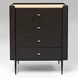 Cómoda madera 4 cajones Milano